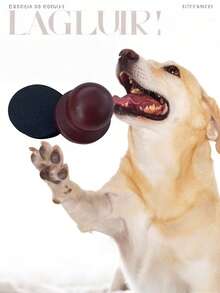 1pc Wooden Pet Nail File, Dog And Cat Grooming Tools, Pet Nail Clipper, Claw Grinder, Wooden Handle, Brown And Black, Natural Wood Color, Household Detachable Claw Grinder, Nail Scraper, Thickened Material, No Damage To Pet Nails, Light And Convenient, Abrasive Replaceable