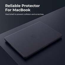 EooCoo Case Compatible With MacBook Pro 14 Inch M5 2025 2024-2021 M4 M3 M2 M1 Pro Max Chip, Hard Shell Cases With Keyboard Cover, Screen Protector - Crystal Clear - MàuF - Xem 4