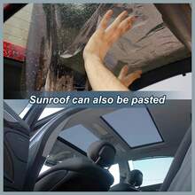 2025 New Car Window Tint Film, 1 Roll 50x300 Cm/19.68x118.11 Inches, 35% Tint, Car Glass Sticker, Sun Shade Film, UV Protection For Summer, Car Window Tinting Film, Car Window Privacy Film
