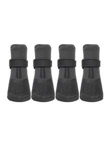 1 para butów dla dużych i średnich psów – ochraniacze na łapy odporne na warunki atmosferyczne, z antypoślizgową podeszwą i lekko wodoodporną konstrukcją – zimowe buty śnieżne, osłona na gorący letni chodnik, niezbędny element garderoby na deszczowy dzień, sprzęt do outdoorowych przygód, pomoc dla starszych psów, ochraniacz na podłogę z twardego drewna, sprzęt