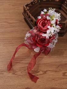 1 kẹp tóc Lolita bằng vải satin đính ngọc trai giả màu hồng mềm mại phong cách Âu Mỹ dành cho bé gái, kẹp tóc mái, kẹp tóc bên, phụ kiện tóc dạng hốc - Nhiều màu - Xem 14
