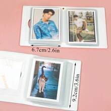 3-Inch Card Album With 16 Pockets, Perfect For Collecting Cards, Available In Black And White. - Black - View 8