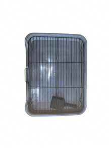 Large Size Iron Wire Pet Toilet, Double-Layer Separation, Prevent Paw Stepping On Feces, Washable - Multicolor - View 14