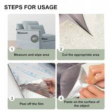 Cat Scratch Couch Furniture Protector, Adhesive Cat Scratch Pad Deterrent For Furniture, DIY Climbing Cat Scratcher Couch Protector From Cat Claws Scratching For Indoor (FOff-Whites, 78.7x15.8Inch),78.7x15.8Inch,Fs - FOff-Whites - Xem 5