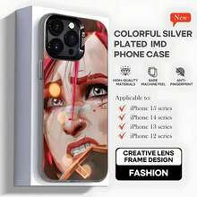 Funda para teléfono Caitlyn Vi CaitVi A-Arcane para 17,16,15,14,13,12,11,Pro,MAX,plus, cubierta negra mate a prueba de golpes - Z8 - Ver 5