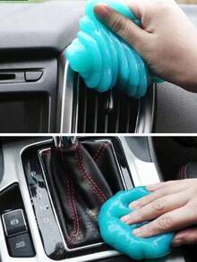 Car Cleaning Gel Magic Dust Remover Glue Remover And Keyboard Cleaner Auto Cleaning Accessories For A Spotless Ride Car Interior Dust Remover Gel Cleaning Magic Dust Remover Glue Car Vent Computer Dirt Cleaner Auto Cleaning Gel Accessories Men Gift, Tools For Men - Multicolor - View 4