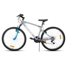 Hiland All-Terrain Mountain Bike (26/27.5 Inch) – Elegant MTB For Women & Men – 18-Speed Gears & V-Brakes – Attractive Colors - 灰色 - 查看 3