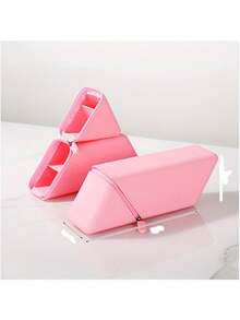 1 Hộp đựng bút silicon thời trang, hộp đựng bút chì để bàn có thể gấp gọn với dung tích lớn, thiết kế chất lượng cao di động, thích hợp làm quà tặng sinh nhật, phần thưởng học tập, ngày nhà giáo, học sinh và sử dụng tại văn phòng - Nhiều màu - Xem 10