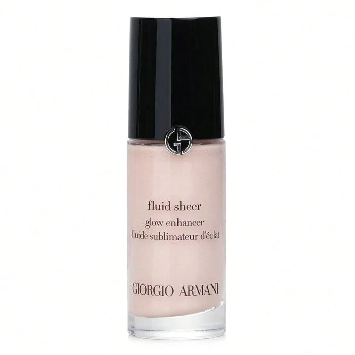 Giorgio Armani Kem dưỡng tăng cường độ sáng Fluid Sheer Glow (Mini) - #07 Hồng nhạt 18ml/0.6oz - Tươi - Xem 1