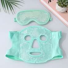 1/2pcs SPA Ice Cold Hot Full Face Facial Mask, Sleeping Ice Bag, Gel Beads, Skin Friendly, Plush, Sleeping Ice Bag, Reusable Gel Ice Pack For Relief Of Eye And Facial Fatigue, Relaxation And Cooling Eye Pad For Summer And For Outdoor,Sport,Travel,Kitchen,Bedroom,School,Office,And For Woman,Man,Children,Adult Summer Cooling,Beach,Travel,Women's Day,Travel Essentials,Wedding Favours,Y2k,Bedroom,Car Accessories Women,Kitchen Decor,Cute Stuff - Multicolor - View 36