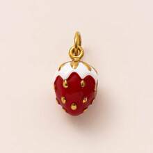 1pc Summer Cute High-End 3D Pendant, Sweet And Stylish High-End Design, 18K Gold PVD Coating, Stainless Steel Material, Waterproof And Fade-Resistant, Suitable For DIY Jewelry Making Such As Bracelets, Anklets, Necklaces, Body Chains, Etc. - Multicolor - View 21