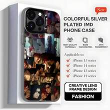 Funda para teléfono Caitlyn Vi CaitVi A-Arcane para 17,16,15,14,13,12,11,Pro,MAX,plus, cubierta negra mate a prueba de golpes - Z8 - Ver 7