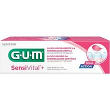 EstiloTendenciaGUM SensiVital Gel Dental – Pasta Dental Para Dientes Y EncíAs Sensibles Con Vitamina E, Pro-Vitamina B5 Y Aloe Vera – 75 MlCalidad PremiumVersióN Mejorada - 1 - Ver 2