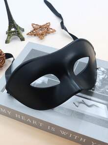 2pcs Sexy Party Masks, Suitable For Parties, Balls, Halloween Celebrations, Unisex Black Alluring Masks - Multicolor - View 9