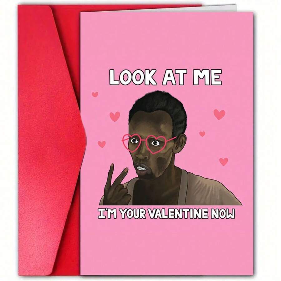 1PC Humorous Valentines Day Greeting Card With Envelope High Quality Paper Unusual Confession Card For Husband Wife Him Her Suitable For Valentines Day Anniversary Funny Love Message Christmas Birthday Thank You Invitation Wedding Party Celebration Card Perfect For All Occasions As Greeting Card Birthday Card Christmas Card Thank You Card Invitation Card Wedding Card With Red Envelope - 1 cái - Xem 1