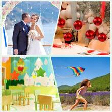 - Alambre de pesca para colgar, cuerda transparente, lnea de monofilamento fuerte para colgar decoraciones y manualidades - 0,3 mm, 15 libras - Ver 4