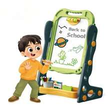 Kids Magnetic & Mechanical Drawing Boards - Green - View 10