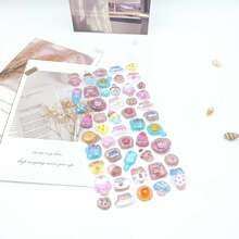 1 Piece Cartoon 3D Rhinestone Sticker, Cartoon Animal Self-Adhesive Sticker For Scrapbooking, Stationery Decoration, DIY Projects, Office Supplies, School Supplies And Crafts - Multicolor - View 10