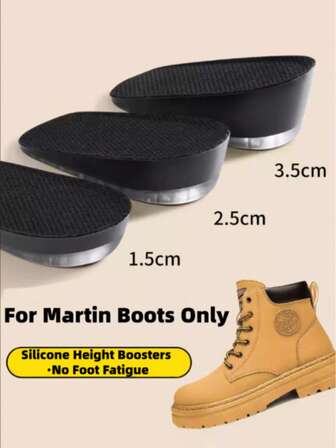 QKC 1 par halkfria, andningsbara inläggssulor i halv storlek för kvinnor. Tillverkade av PU- och silikonmaterial. Dessa inläggssulor är mjuka, stötdämpande och lämpliga för olika sportskor.