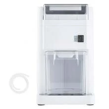 Commercial Ice Shaver Machine, 1.91QT /1.8L Large Electric Ice Cube Crusher Shaved Maker With 300W Premium Motor, Stainless Steel Blades, For Bar Mixing Seafood Preservation Home Party, White - White - View 8