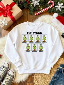 Women Plus Size Sports Sweatshirts - 白色 - 查看 3