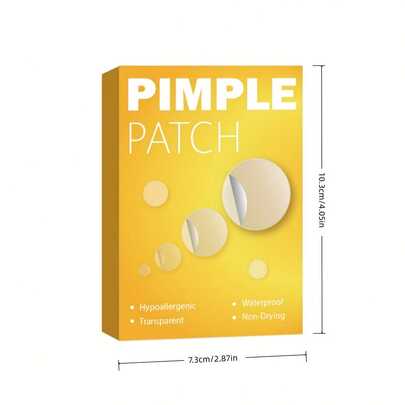 370 PCS Acne Patches | Hydrocolloid Acne Patches | Waterproof And Invisible | Gentle And Non-Irritating To Skin