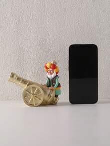 1pc Resin Creative Middle Eastern Cannon Figurine Decor, For Home Decoration, Living Room, Bedroom, Study, Office, Eid Festival Gift, Best Holiday Gift