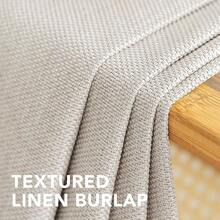 H.Versailtex Ultra Sleep  Rich Linen Grommet Window Curtains For Spring Season, Room Darkening Curtain Panel For Bedroom, 52 By 63 Inch- Ivory Single Panel,52inchWx63inchL(Packof1),HeatherIvory - 希瑟.艾弗里 - 查看 5