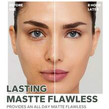 beauty glazed 24小时持久透明定妆粉，控油哑光粉底，有效遮盖毛孔和细纹，附赠粉扑和镜子 - #101 - 查看 5