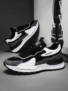 GAN AI Men Sneakers - Black - View 1