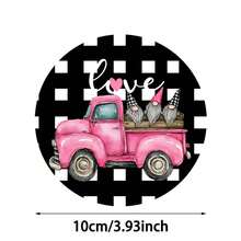 4pcs/6pcs/300pcs Valentine's Day Dwarf And Heart-Shaped Flower Pattern Coffee Coasters For Cars, Coffee Coasters, Multi-Occasion Decorations For Homes And Restaurants, Daily Gifts, Table Decorations, Daily Decorations, Theme Party Decorations - Multicolor - View 3