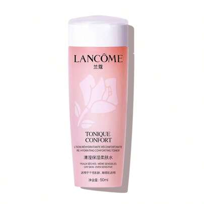Lancôme TONIQUE CONFORTRE Nemlendirici Rahatlatıcı Tonik | 50 ml Mini Seyahat Deneme Boyu, Kuru ve Hassas Ciltler İçin Derin Nemlendirme, Nazik Yatıştırıcı Formül