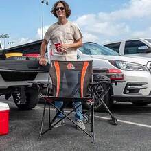 Kijaro Sports Fan Silla Plegable, 66 cm de Largo x 90 cm de Ancho x 94 cm de Alto, Cleveland Browns(default) - Multicolor - Ver 3