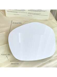 1 Stück acryl Mond Tablett, asymmetrisch geometrisches romantisches französisches Stil Luxus Heim Dekoration Duftkerzenhalter - Tablett - Übersicht 8