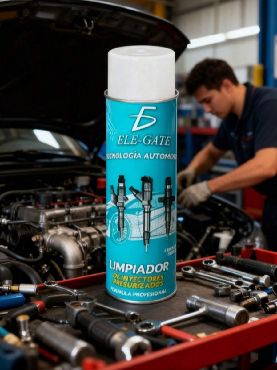 Limpiador de inyectores presurizado - 450 ml - Blanco - Ver 1