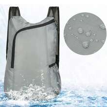 1pc Lightweight, Portable, Foldable, Multifunctional Backpack; 5.28 Gallon Ultra-Light Foldable Backpack; 20L High-Capacity Durable Polyester Multipocket Daily Backpack; With Adjustable Padded Shoulder Straps; Portable Travel Backpack Suitable For Hiking, Fitness And Commuting - Unisex, Travel & Outdoor Adventure Backpack; Fashionable Design, Lightweight Structure, Multifunctional Pack, Specially Made For Outdoor Enthusiasts. - Multicolor - View 5