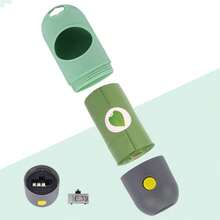 Dog Poop Bag Dispenser With Built-In LED Flashlight And Metal Clip For Leash, Pet Waste Bag Holder, Dog WalFKing Accessory, Mint Green,1Count(Packof1),MintGreen - MintGreen - View 4