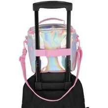 Xtrem  5Xt Lonchera Lunch Bag Black Purple Cat(SILVER FLOWER) - Multicolor - Ver 6