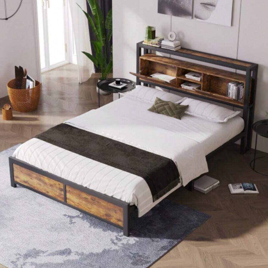 Bed Frames - Brown 2 - View 1