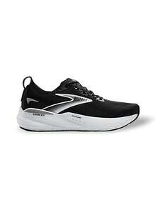 Brooks Glycerin GTS 22 Women Running Shoes Sweat Absorption Breathable Lightweight Good Elasticity Solid Easy To Wash Versatile Sports Outdoor Daily School Black/White 1204351B090 - Black/white - View 3