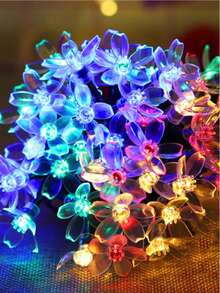 1PC 20/50/100 LED Solar Bubble Ball Light Strip With 8 Lighting Modes Suitable For Gardens, Yards, Porches, Weddings, Party Decorations, And Holiday Decorations. [ Solar ] - Color - View 4
