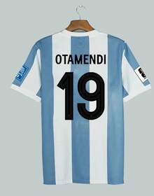 Edición del 50 aniversario de Argentina Di Maria Cup No.10 Traje de fútbol con estampado 3D, transpirable, cómodo, para hombres y mujeres, manga corta - T169170 - Ver 8