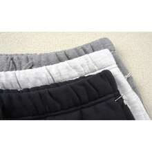 Essentials Fear Of God Cotton Sweatpants Fall Clothing Winter Clothes Cotton Autumn Winter Long Pants Cotton Sweatpants Fall Clothing Winter Clothes Black Camel  Unisex Casual Sweatpants Lightweight Soft Breathable Skin-Friendly Elastic Waist Loose Fit Easy Clean Solid Color Versatile Home Daily Travel Gym After-Work Cotton Sweatpants Fall Clothing Winter Clothes - Màu xám đen - Xem 4