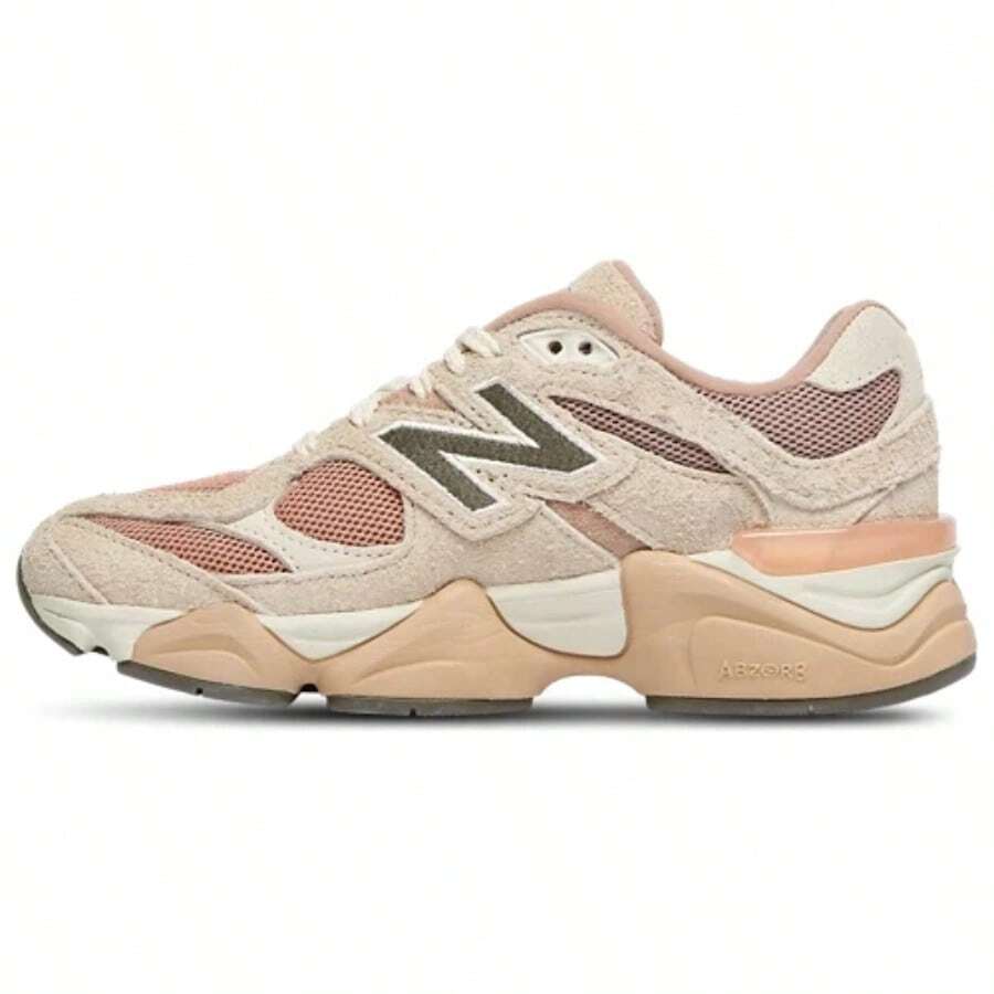New Balance NB 9060 Low Top Kids' Running Shoes Red Violet Unisex GC9060EP | Cushioned Performance, Lightweight Comfort - 薑色 - 查看 1