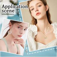 150pcs Assorted Size Rhinestone Pendants, 300pcs Gold Plated April Birthstone Beads For DIY Jewelry Making Earrings Necklaces Anklets Bracelets, Random Mixed Sizes - Yellow Gold - View 6