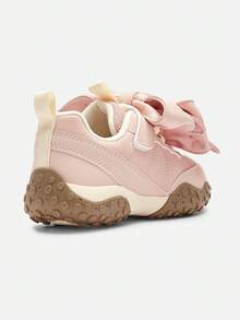 Balabala Kids Girls Sneakers, 2025 Spring Autumn Chunky Sneakers, Ballet Style - White Red - View 8