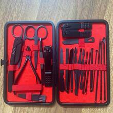 Manicure Set Professional Pedicure Kit Nail Clippers Kit With Earwax Removal Tool And Nail File - Durable And Portable Nail Care Tools For Fingernails And Toenails Grooming Kit With Luxurious Upgraded Travel Case - Multicolor - View 15