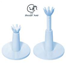 Adjustable Golf Ball Tee, Raise Swing Height Golf Accessories, Durable Multi-Prong Ball Stand Reduces Friction, Solid Sky Blue & White - Multicolor - View 4