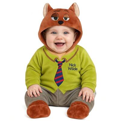 Walt Disney Mameluco para bebe con gorro bordado Disney