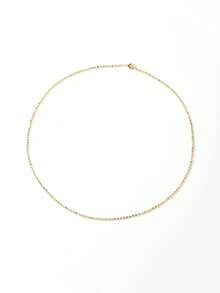 1pc Fashionable Minimalist Unisex Necklace, Casual Accessory - Multicolor - View 6